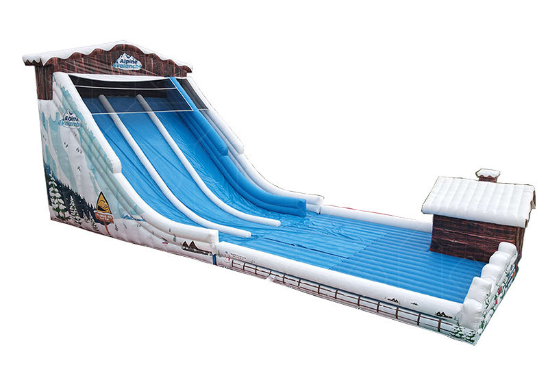 SDS010 Christmas Snow Inflatable Slide