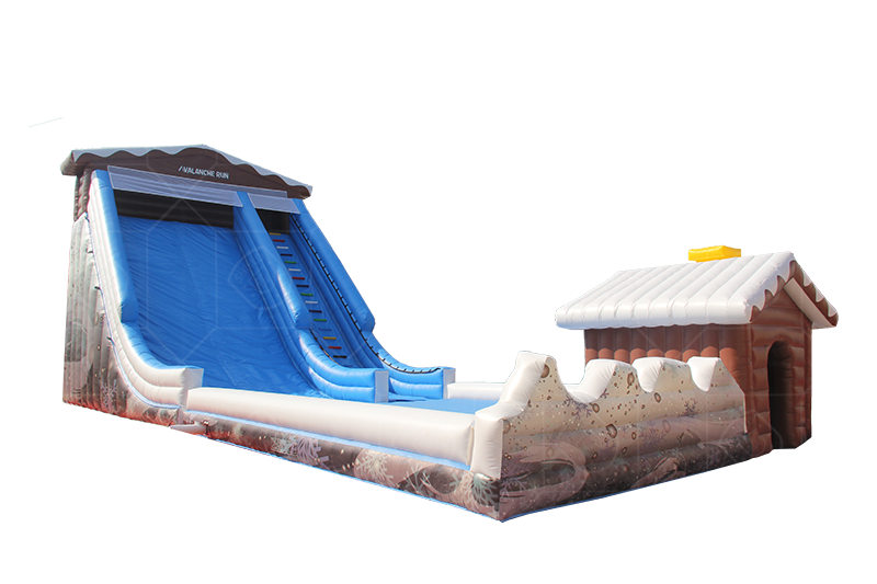 SDS009 Christmas Snow Tube Inflatable Slide