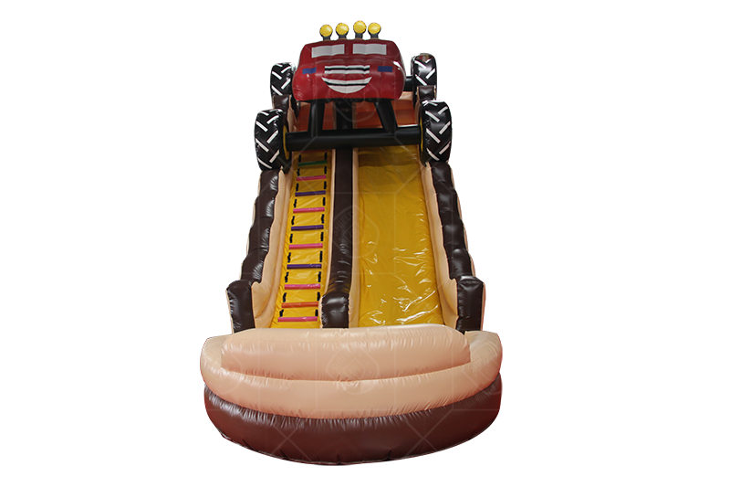 SDS016 Monster Car Inflatable Slide