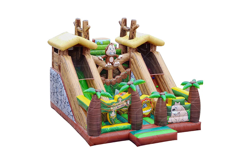 SDS042 Jungle Inflatable Slide