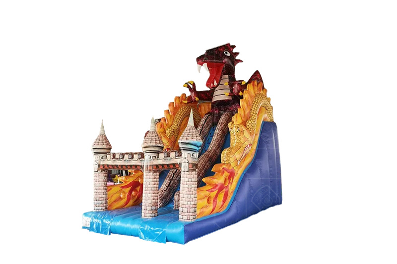 SDS074 The Dragon Inflatable Slide