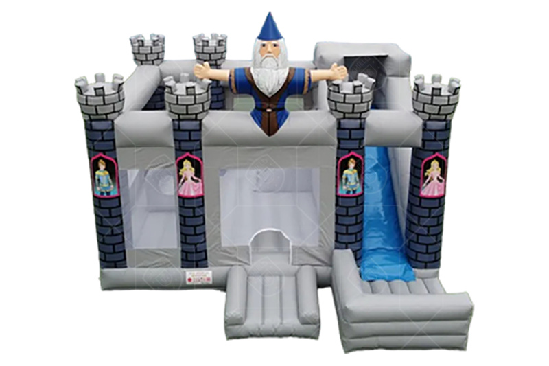 SC175 The Wizard Bounce House Combo