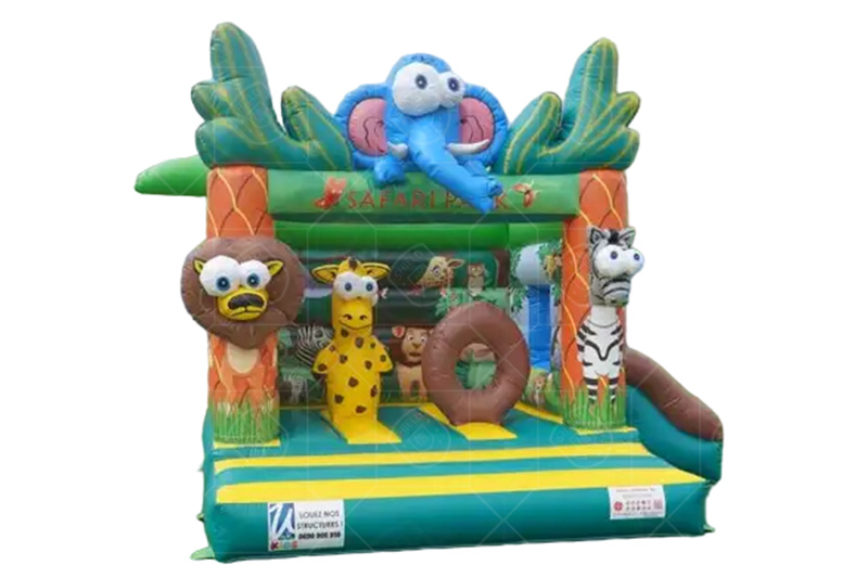 SC184 Dschungel Bouncy Castle