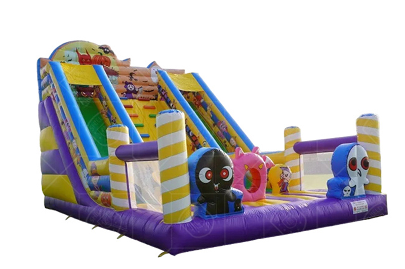 SDS193 Spooky Ghost Inflatable Slide